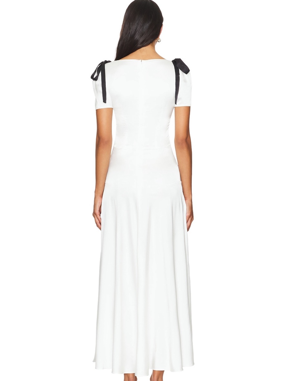 Du Cap Maxi Dress in Porcelain size small - Picture 2 of 5